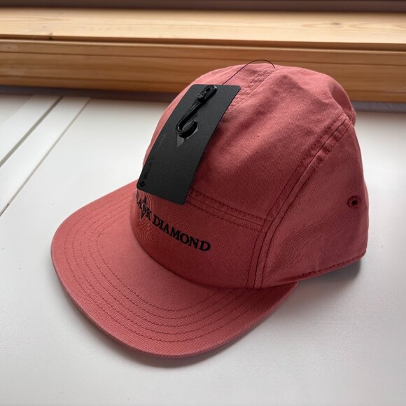 Black Diamond Camper Cap Five Panel Hat [Pink] - Picture 3 of 4